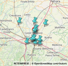 Mappa Piazza Pier Francesco Lorusso, 40013 Castel Maggiore BO, Italia (8.74462)