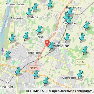 Mappa Via A.Corradini, 41043 Formigine MO, Italia (3.03632)