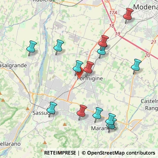 Mappa Via A.Corradini, 41043 Formigine MO, Italia (4.64462)