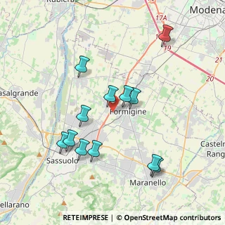 Mappa Via A.Corradini, 41043 Formigine MO, Italia (3.83583)