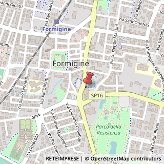 Mappa Via Giardini Sud, 19, 41043 Formigine, Modena (Emilia Romagna)