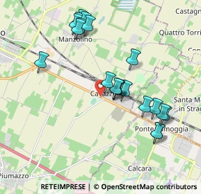 Mappa Via A. Boldrini, 41013 Castelfranco Emilia MO, Italia (1.981)