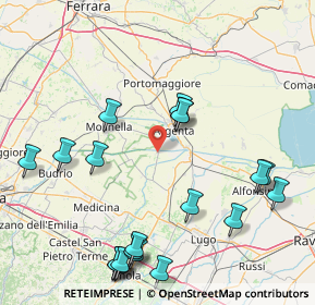 Mappa Strada Bastia Ponente, 44011 Argenta FE, Italia (20.2425)