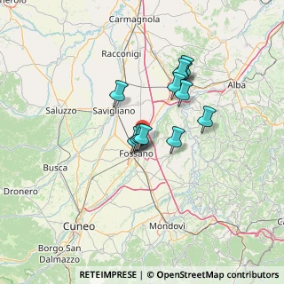 Mappa Strada della Creusa, 12045 Fossano CN, Italia (10.0125)