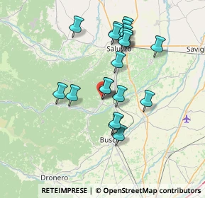 Mappa Via Provinciale Verzuolo, 12026 Piasco CN, Italia (6.693)