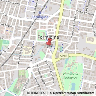 Mappa Via Trento e Trieste, 3, 41043 Formigine, Modena (Emilia Romagna)