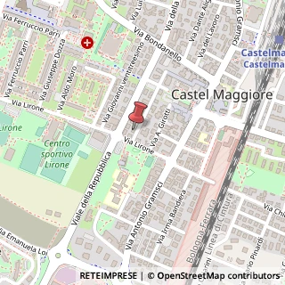 Mappa Via Fratelli Kennedy, 2, 40013 Castel Maggiore, Bologna (Emilia Romagna)