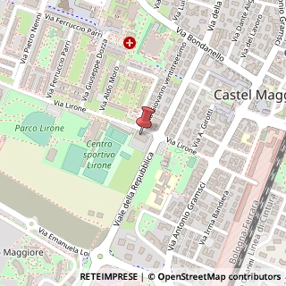 Mappa Via Lirone, 42, 40013 Castel Maggiore, Bologna (Emilia Romagna)