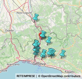 Mappa Via Maria Bonningher, 16012 Busalla GE, Italia (11.75938)