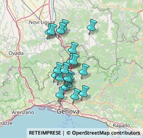 Mappa Via Maria Bonningher, 16012 Busalla GE, Italia (10.54)