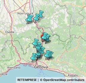 Mappa Via Maria Bonningher, 16012 Busalla GE, Italia (11.189)