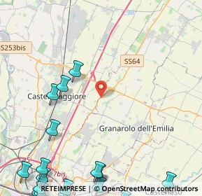 Mappa SS Porrettana, 40013 Castel Maggiore BO, Italia (7.6075)