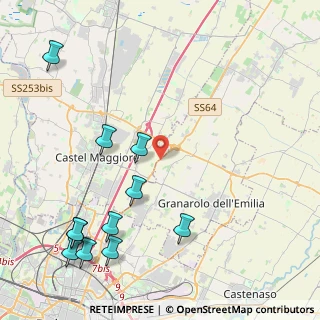 Mappa SS Porrettana, 40013 Castel Maggiore BO, Italia (5.54364)
