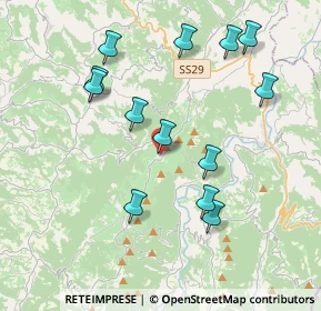 Mappa Via Fontana, 12050 Cravanzana CN, Italia (4.03692)