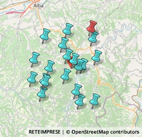 Mappa Via Fontana, 12050 Cravanzana CN, Italia (6.2785)