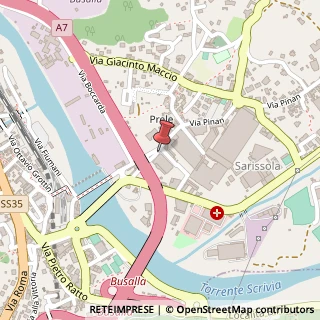 Mappa Via Guido Rossa, 6, 16012 Busalla, Genova (Liguria)