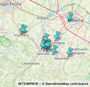 Mappa Via Ferrari, 41049 Sassuolo MO, Italia (5.22364)