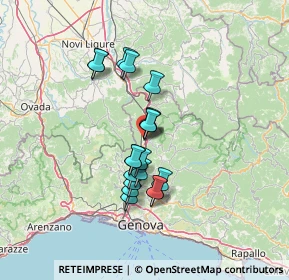 Mappa Via San Giorgio, 16012 Busalla GE, Italia (10.85105)