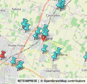Mappa Via Giovanni Cimabue, 41043 Formigine MO, Italia (2.3475)