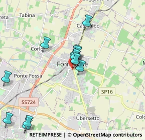 Mappa Via Giovanni Cimabue, 41043 Formigine MO, Italia (1.95833)
