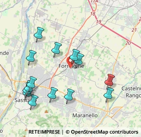 Mappa Via Antonio Allegri, 41043 Formigine MO, Italia (4.37143)