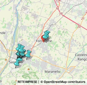 Mappa Via Mantegna, 41043 Formigine MO, Italia (4.62429)