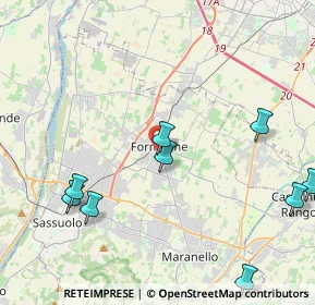 Mappa Via Mantegna, 41043 Formigine MO, Italia (5.71091)