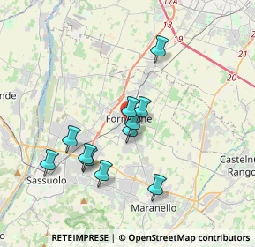 Mappa Via Mantegna, 41043 Formigine MO, Italia (3.16909)