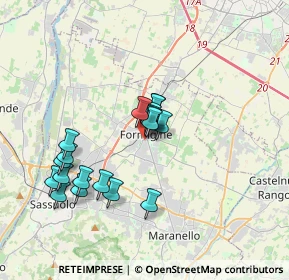 Mappa Via Mantegna, 41043 Formigine MO, Italia (3.10895)