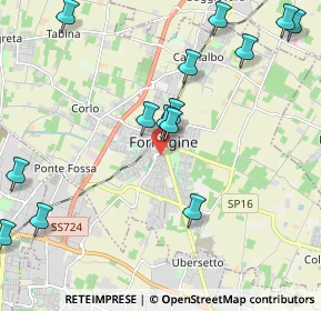 Mappa Via Antonio Allegri, 41043 Formigine MO, Italia (2.70733)