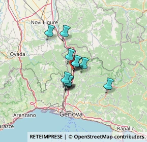 Mappa Via Grottin, 16012 Busalla GE, Italia (7.77154)