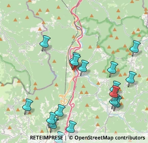 Mappa Via Grottin, 16012 Busalla GE, Italia (5.476)