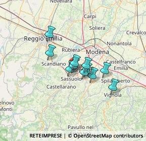 Mappa Via M.olivari, 41049 Sassuolo MO, Italia (8.33909)