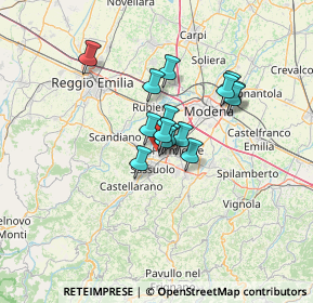 Mappa Via M.olivari, 41049 Sassuolo MO, Italia (8.99667)