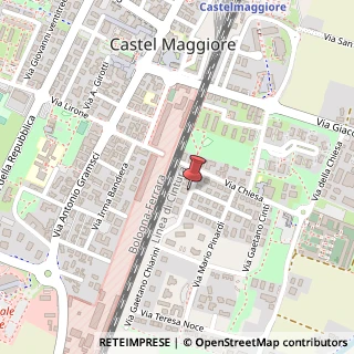 Mappa Via G. Chiarini, 5, 40013 Castel Maggiore, Bologna (Emilia Romagna)