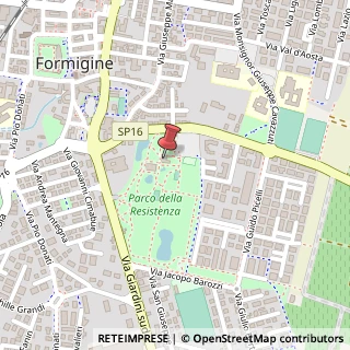 Mappa Via Sant'Antonio, 4, 41043 Formigine, Modena (Emilia Romagna)