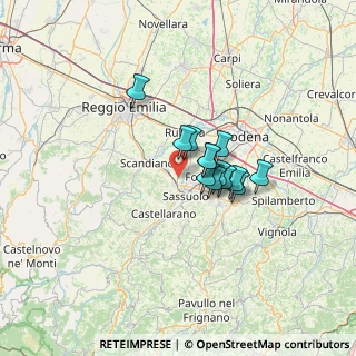 Mappa 42010 Casalgrande RE, Italia (8.36538)