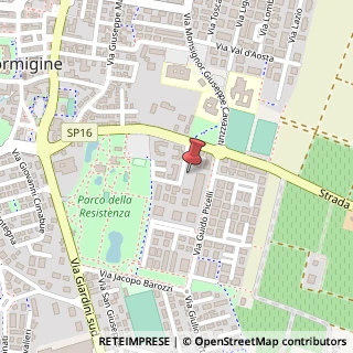Mappa Via Don Giovanni Minzoni, 5B, 41043 Formigine, Modena (Emilia Romagna)