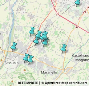 Mappa Via Don Lorenzo Milani, 41043 Formigine MO, Italia (3.23455)