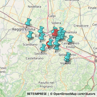 Mappa Via Don Lorenzo Milani, 41043 Formigine MO, Italia (10.63222)