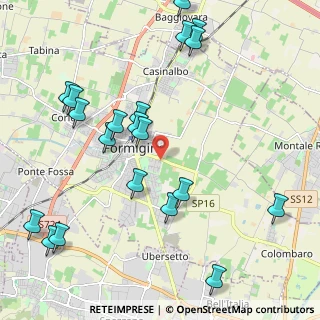Mappa Via Don Lorenzo Milani, 41043 Formigine MO, Italia (2.54)