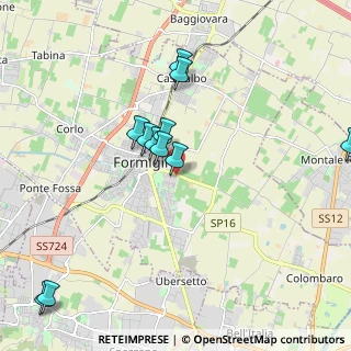 Mappa Via Don Lorenzo Milani, 41043 Formigine MO, Italia (2.05)