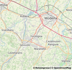 Mappa 41043 Formigine MO, Italia (8.9815)