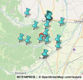 Mappa SP 8, 12039 Verzuolo CN (6.4175)