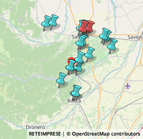 Mappa SP 8, 12039 Verzuolo CN (6.1215)