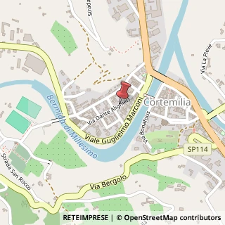 Mappa Via D.Alighieri, 48, 12074 Cortemilia, Cuneo (Piemonte)