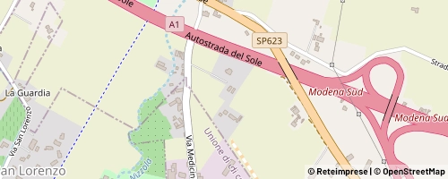 Mappa Modena