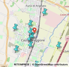Mappa Via Gramsci Antonio, 40013 Castel Maggiore BO, Italia (0.96182)