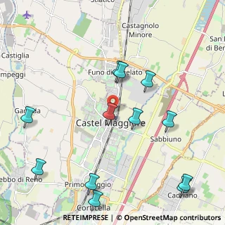 Mappa Via Gramsci Antonio, 40013 Castel Maggiore BO, Italia (2.56)