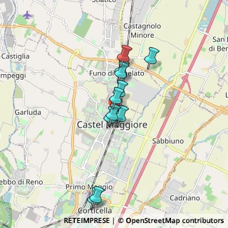 Mappa Via Gramsci Antonio, 40013 Castel Maggiore BO, Italia (1.45727)